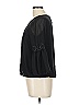 BCX 100% Polyester Black 3/4 Sleeve Blouse Size L - photo 5