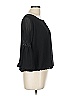 BCX 100% Polyester Black 3/4 Sleeve Blouse Size L - photo 4