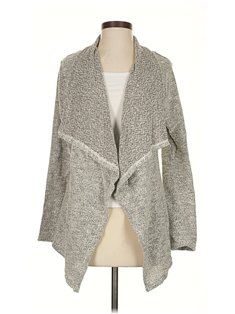 FLAWLESS Pre-owned Cardigan Sweater In Gray