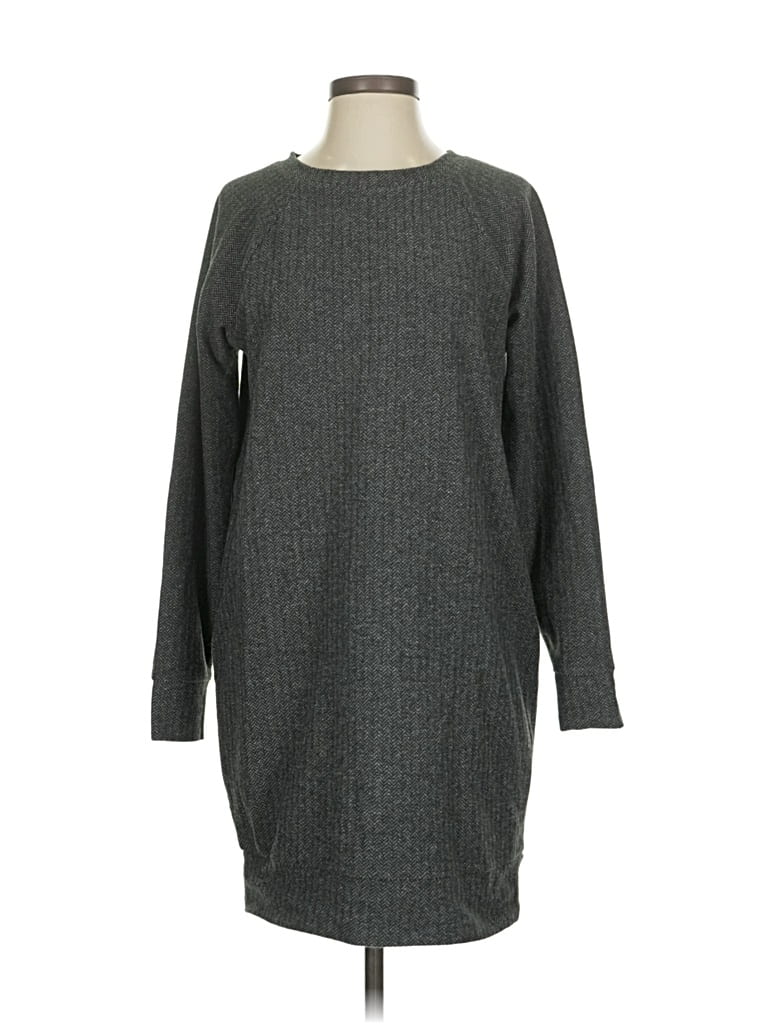 Pre-owned Lou & Grey 3/4 Sleeve T-shirt In Gray