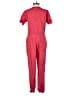 Everlane 100% Linen Solid Red Jumpsuit Size 00 - photo 2