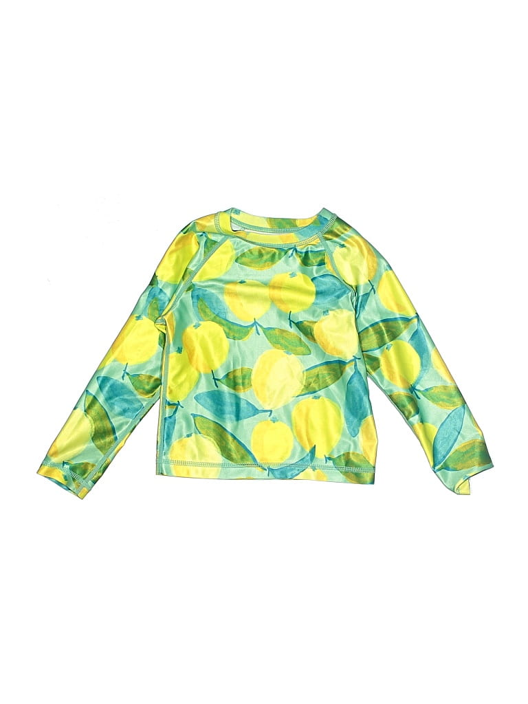 Pre-owned Tea Kids' Long Sleeve T-shirt In Yellow