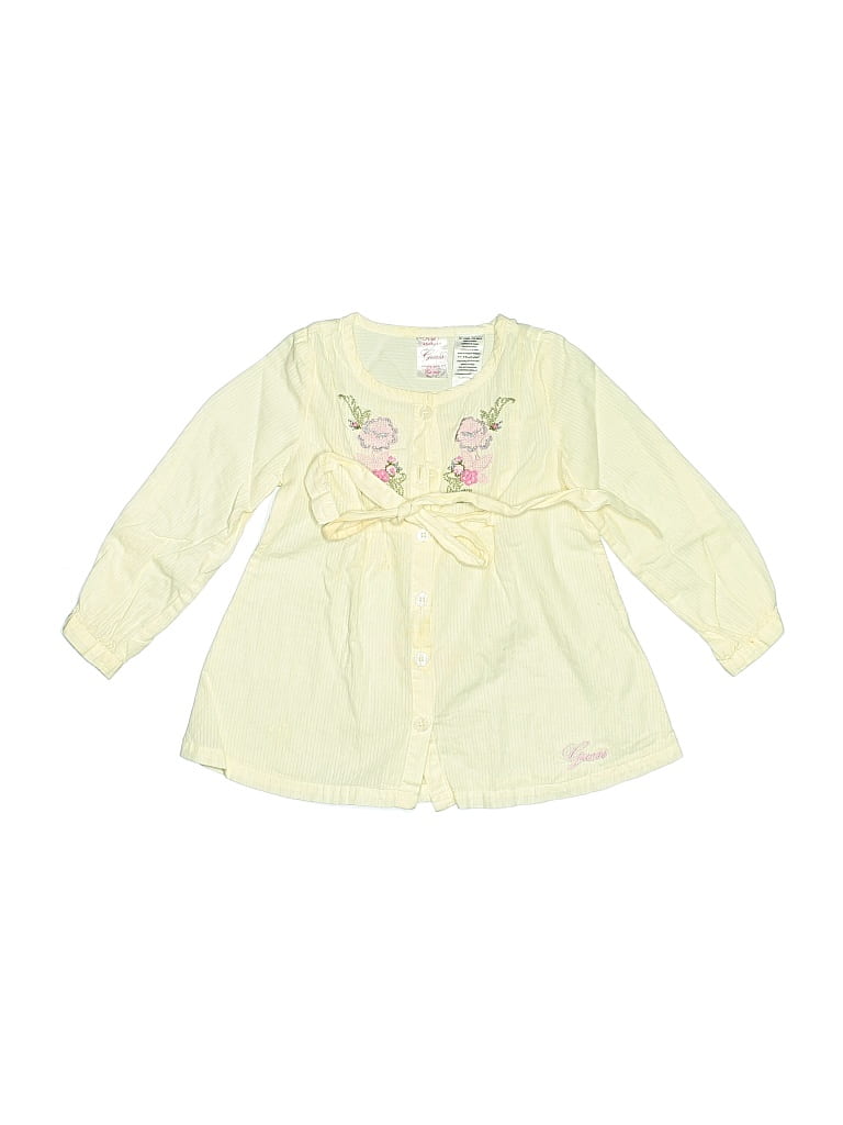 Pre-owned Guess Kids' Dress In Yellow