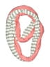 Unbranded Pink Scarf One size - photo 1