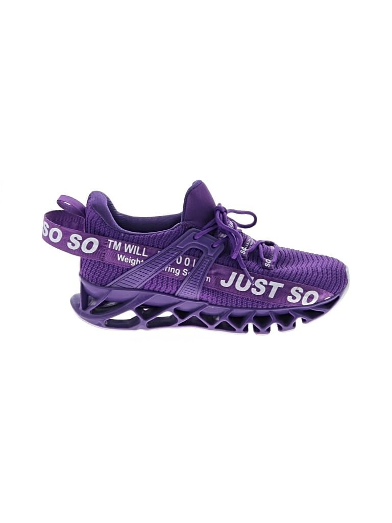 Pre-owned Just So So Sneakers In Purple