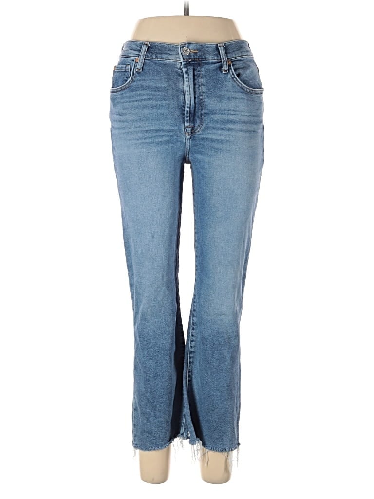 Pre-owned 7 For All Mankind Jeans In Blue