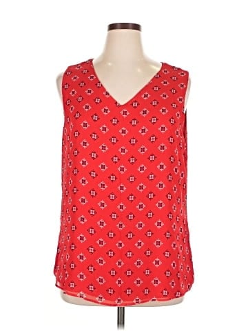 Roz & Ali Sleeveless Blouse (view 1)