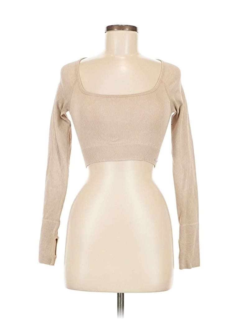 SAVAGE X FENTY Pre-owned Long Sleeve T-shirt In Brown