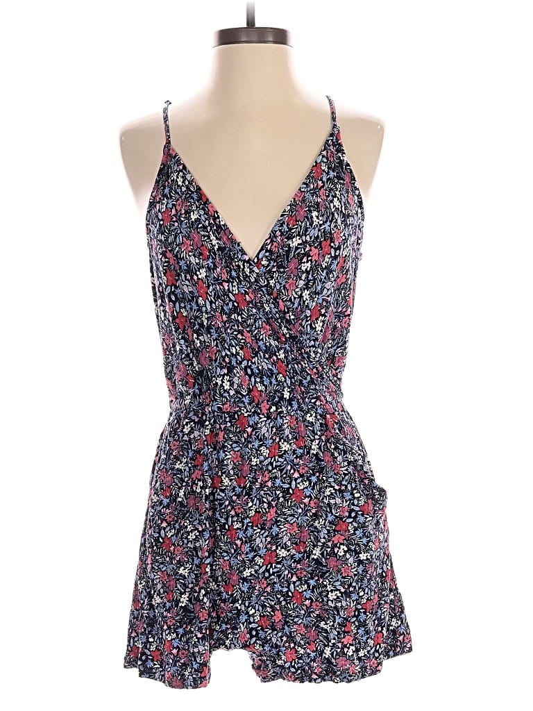 Pre-owned Market & Spruce Romper In Blue