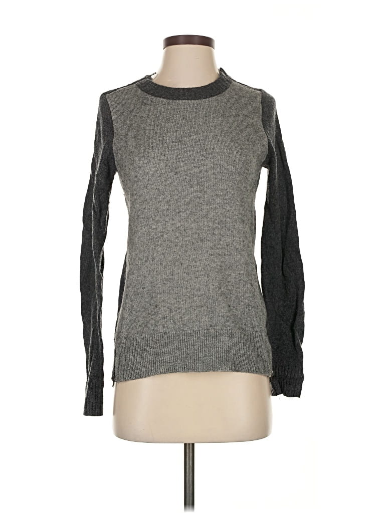 Pre-owned J.crew Factory Store Pullover Sweater In Gray