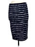 Necessary Objects Stripes Blue Casual Skirt Size M - photo 2