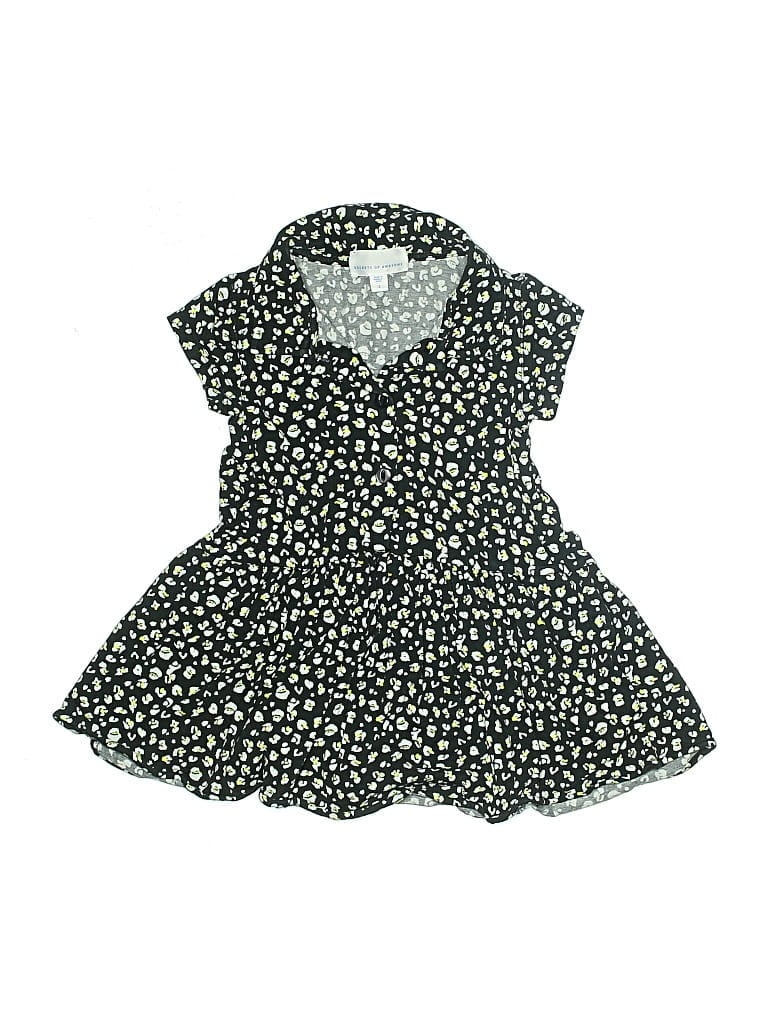 Pre-owned Rockets Of Awesome Kids' Dress In Black