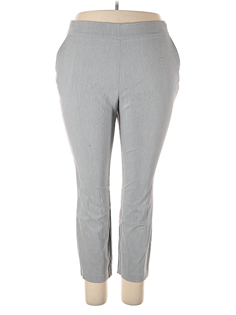 Pre-owned Simply Vera Vera Wang Casual Pants In Gray