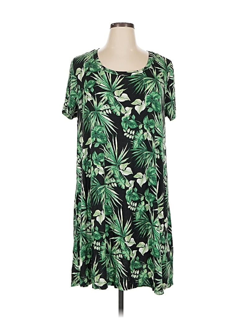 Pre-owned Bobeau Casual Dress In Green