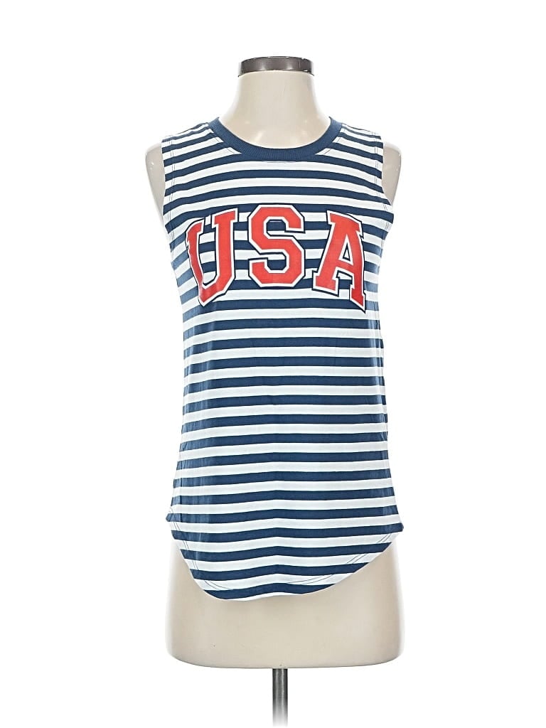 Pre-owned Modern Lux Sleeveless T-shirt In Blue