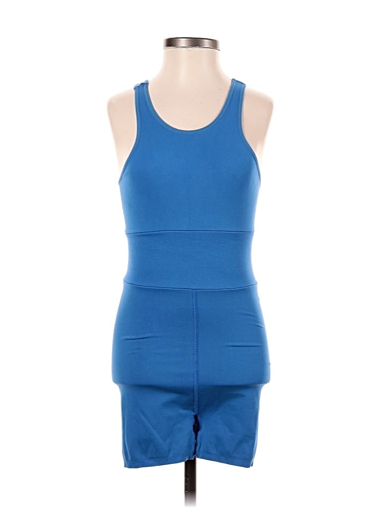 Pre-owned Fp Movement Romper In Blue