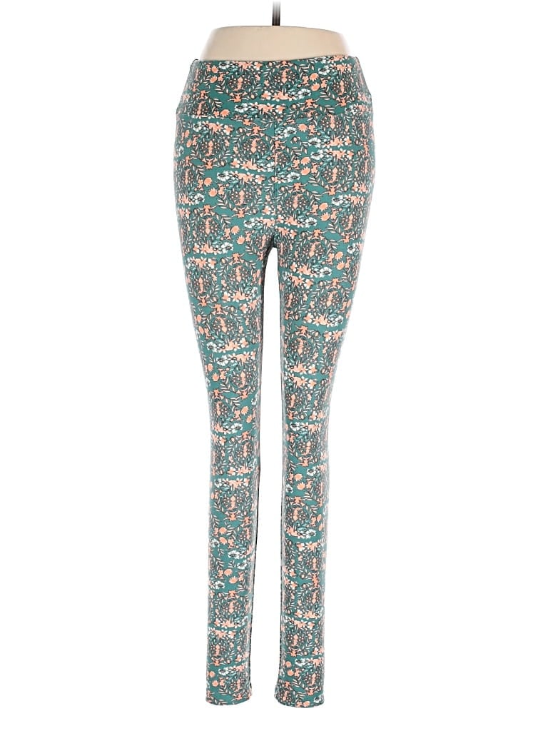 Pre-owned Lularoe Leggings In Blue