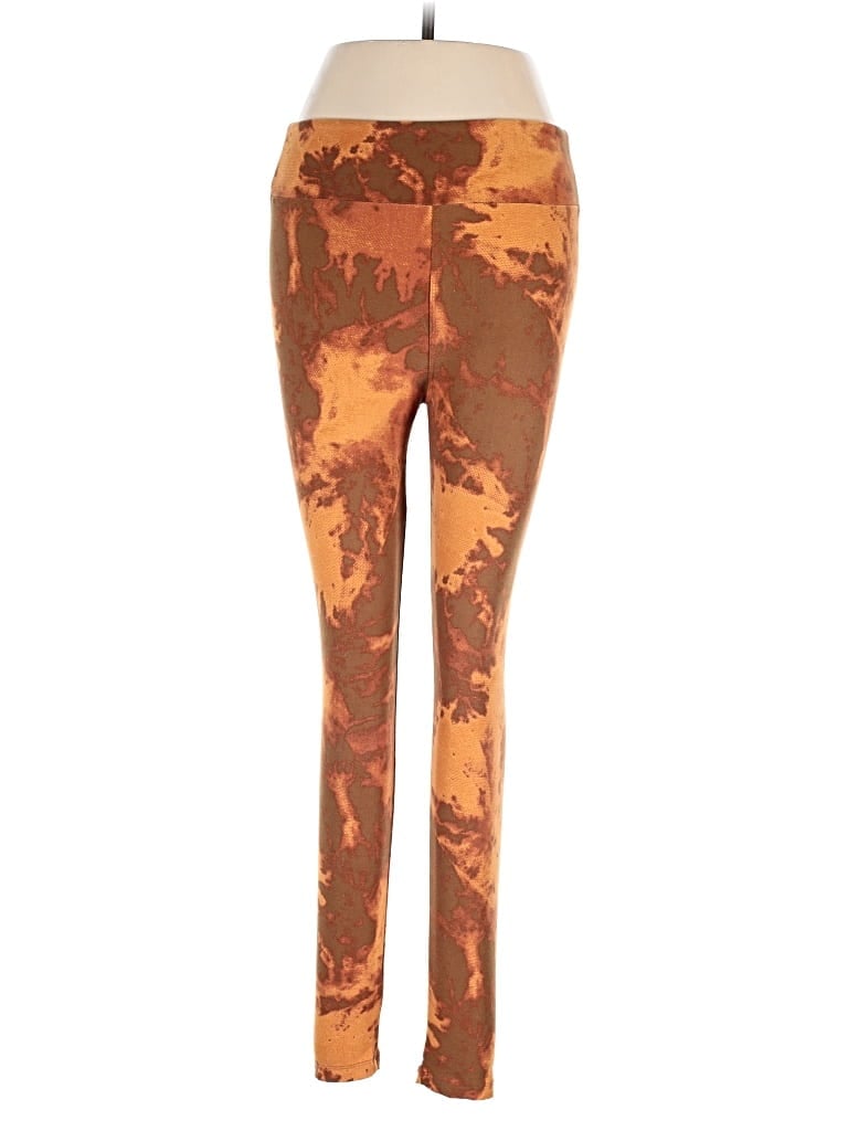 LULAROE Pre-owned Casual Pants In Orange