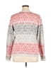 Talbots Print Pink Pullover Sweater Size XL - photo 2