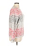Talbots Print Pink Pullover Sweater Size XL - photo 4