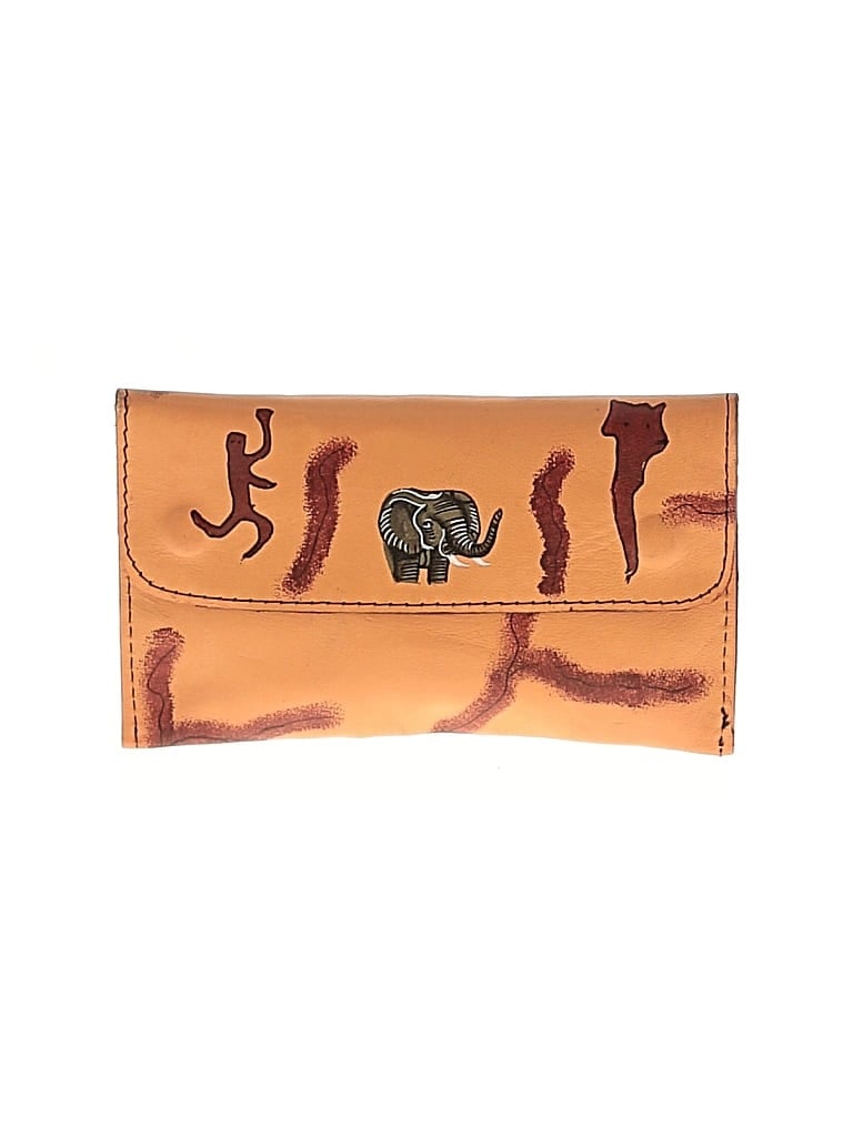 Pre-owned Unbranded Wallet In Brown