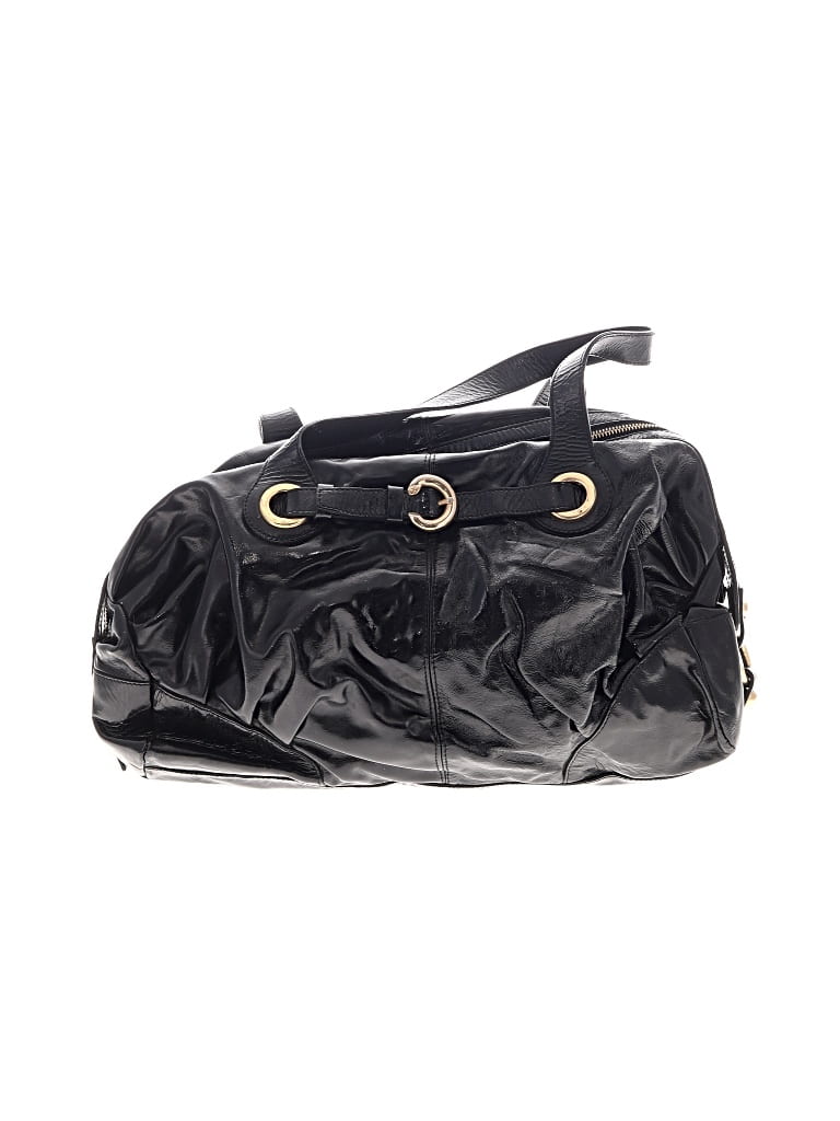 Click to view more detailed imagery on our partner's website Pre-owned Francesco Biasia Leather Shoulder Bag In Black