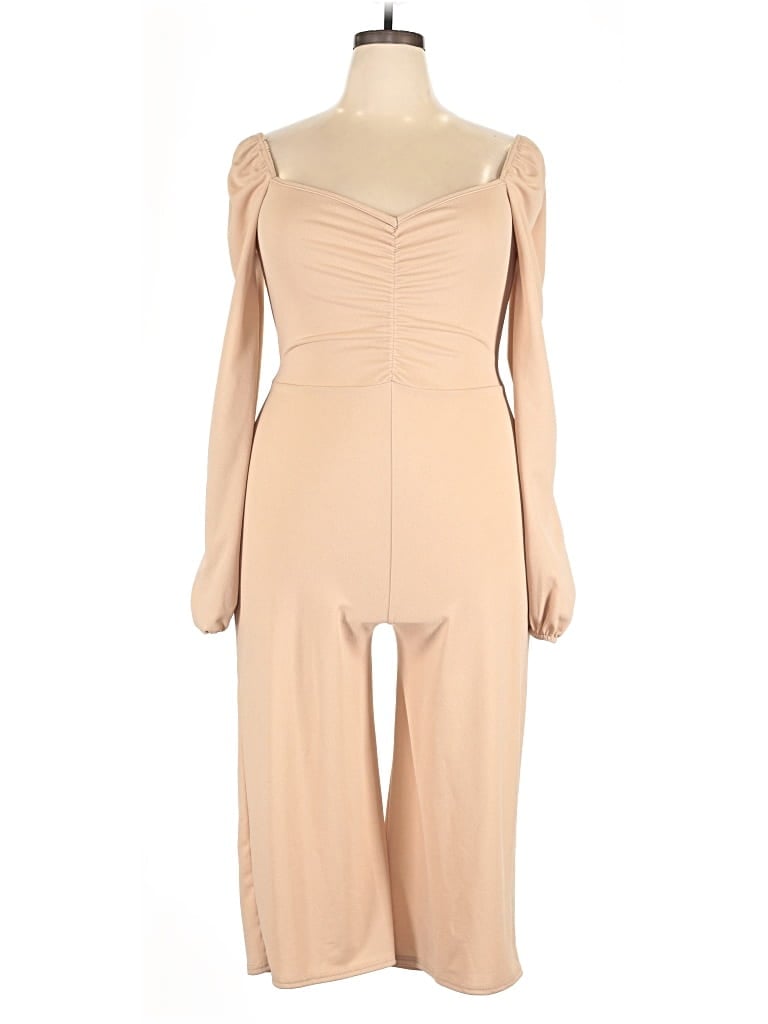 Boohoo Jumpsuit In Neutral