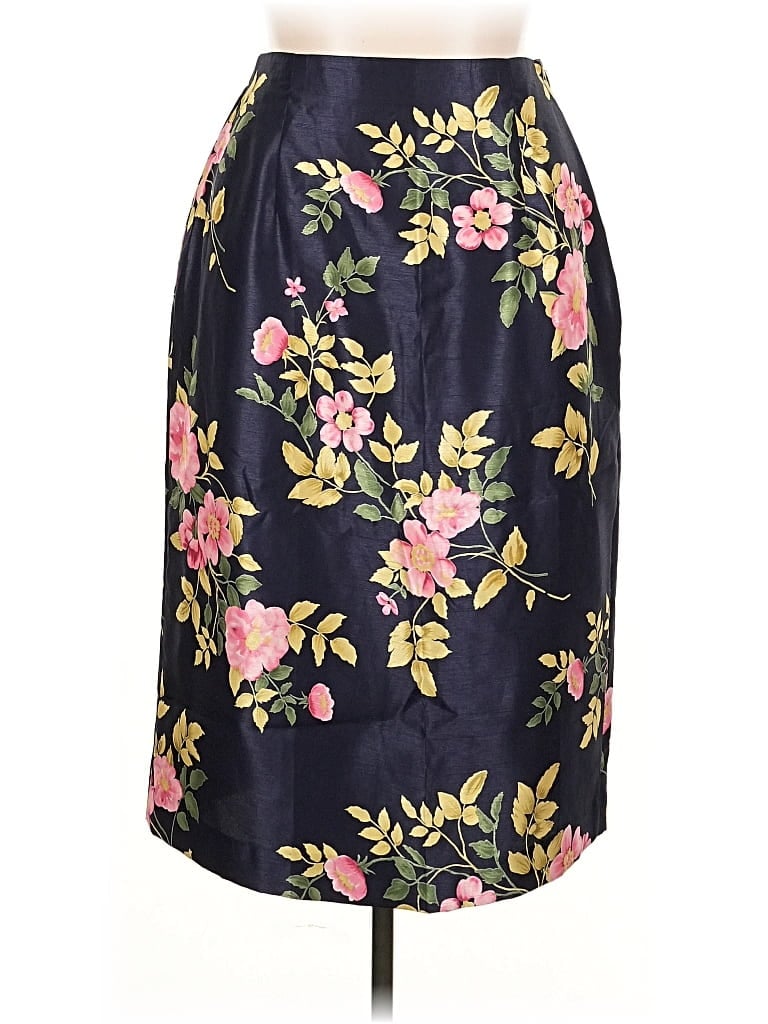 Pre-owned Leslie Fay Formal Skirt In Black