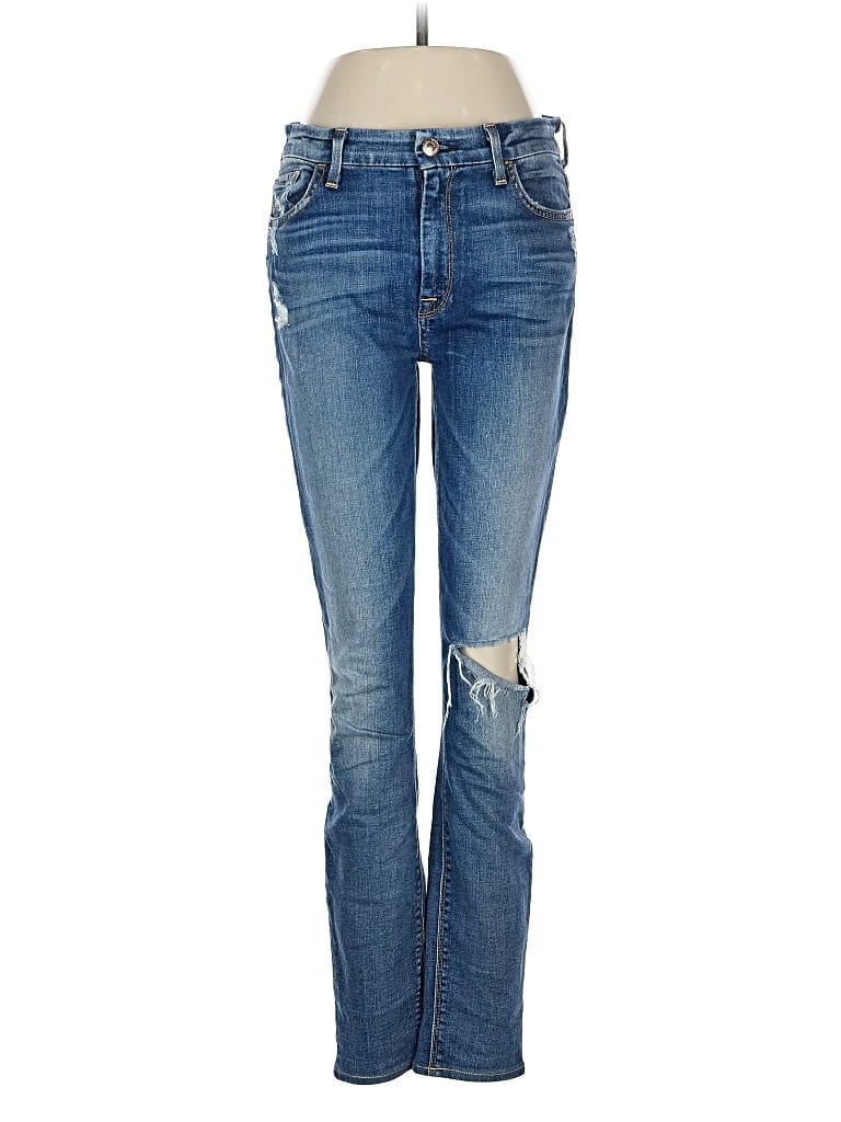 7 FOR ALL MANKIND Pre-owned Jeans In Blue