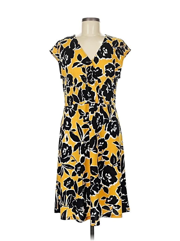 A NEW DAY Pre-owned Casual Dress In Yellow