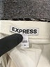 Express Stripes Silver Casual Skirt Size 8 - photo 4