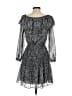 MICHAEL Michael Kors Paisley Gray Cocktail Dress Size S - photo 2