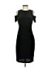 Calvin Klein Solid Black Cocktail Dress Size 4 - photo 1