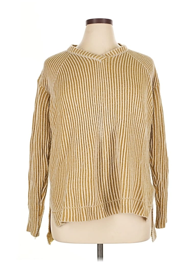 EASEL Pre-owned Pullover Sweater In Gold