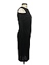 Calvin Klein Solid Black Cocktail Dress Size 4 - photo 4