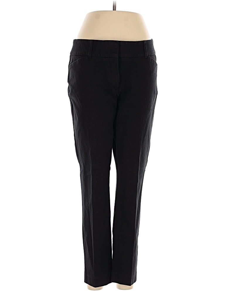 Pre-owned Ann Taylor Loft Outlet Dress Pants In Black