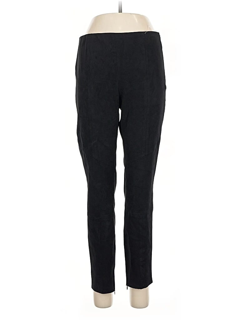 Pre-owned Zara Basic Dress Pants In Black
