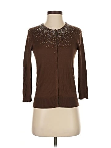 Club Monaco Silk Cardigan (view 1)