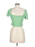 Mixed Threads Green Short Sleeve Top Size M - photo 2