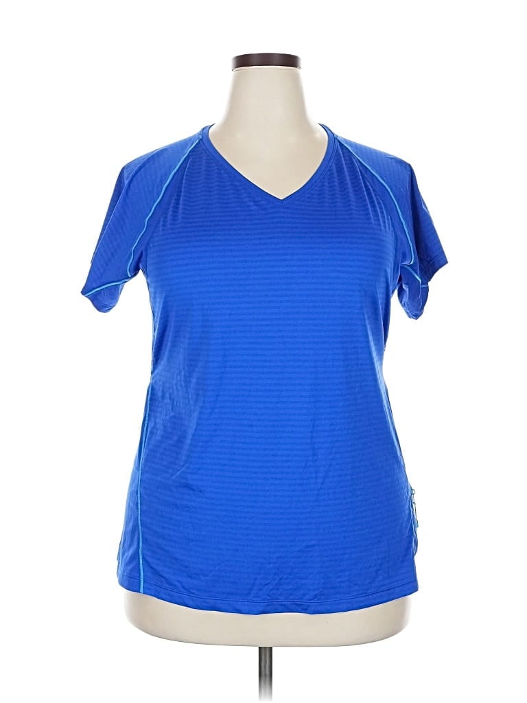 Pre-owned Kirkland Signature Active T-shirt In Blue