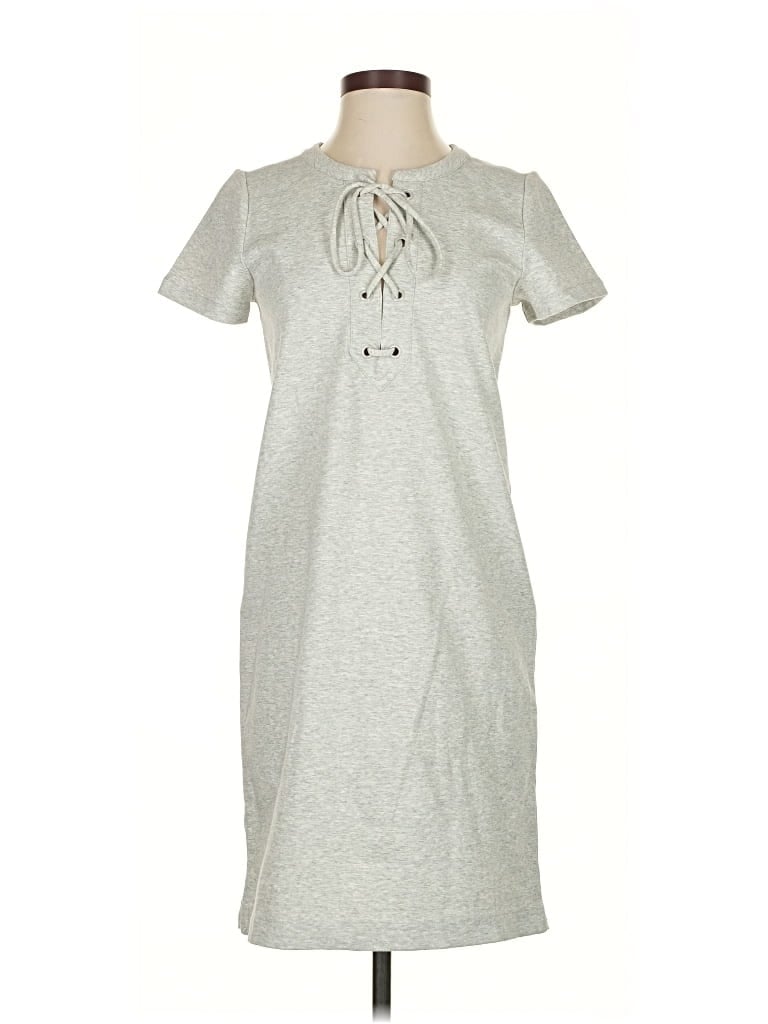 Pre-owned J.crew Factory Store Casual Dress In Gray