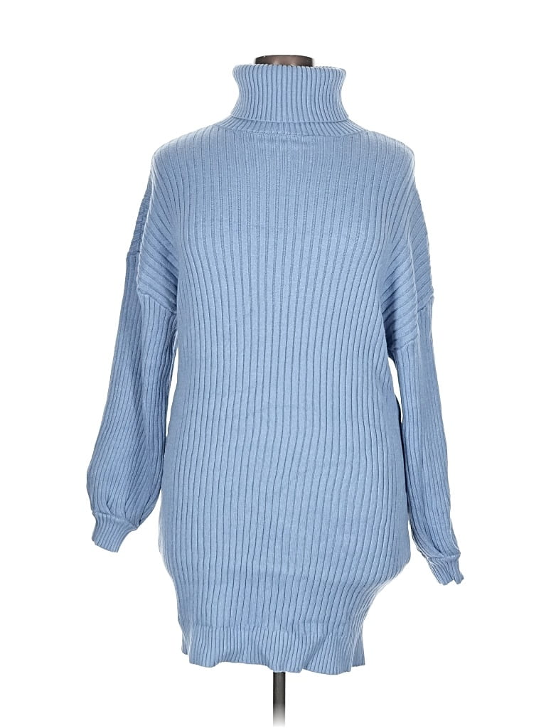 Pre-owned Anrabess Turtleneck Sweater In Blue