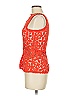 Intermix 100% Cotton Orange Sleeveless Blouse Size M - photo 5