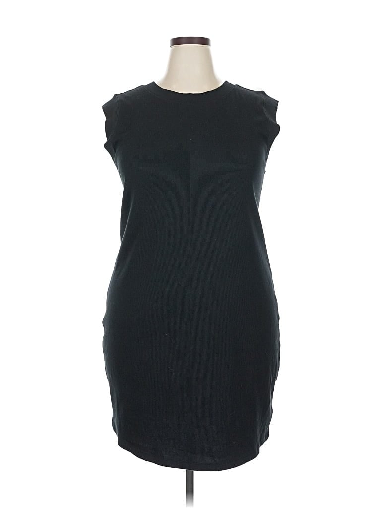 Pre-owned A New Day Casual Dress In Black
