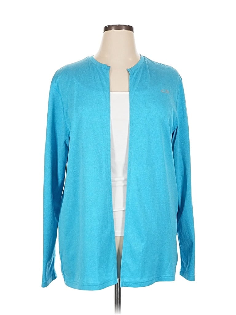 Pre-owned C9 By Champion Cardigan Sweater In Blue