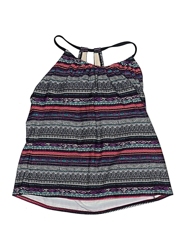 KONA SOL Pre-owned Swimsuit Top Blue Swimwear