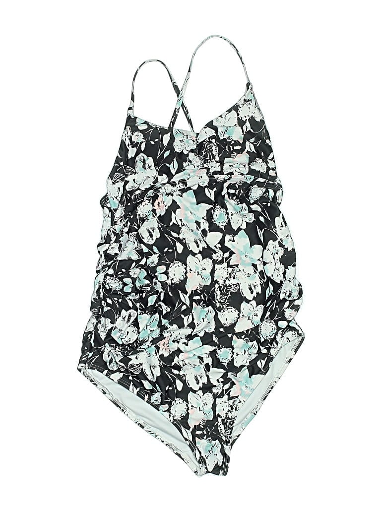 Pre-owned Pink Blush One Piece Swimsuit In Blue