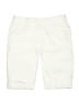 Ecru Solid Ivory White Khaki Shorts Size 2 - photo 1