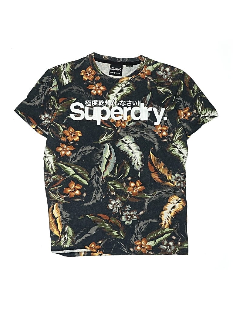 SUPERDRY Pre-owned Kids' Short Sleeve T-shirt In Black