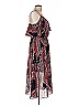 Neiman Marcus 100% Polyester Paisley Red Casual Dress Size 10 - photo 4